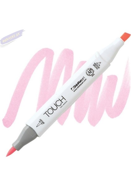 Touch Twın Brush Pen : Çift Taraflı Marker : RP138 Light Pink