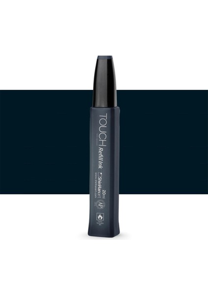 Touch Twin Marker Refill Ink: Dolum Mürekkebi : 20ML : 120 Black
