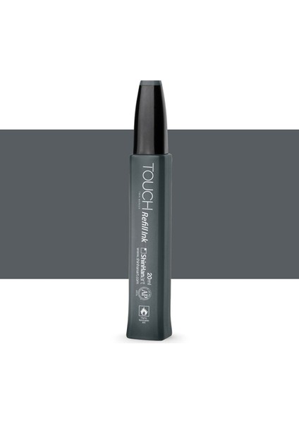 Touch Twin Marker Refill Ink: Dolum Mürekkebi : 20ML : Cg8 Cool Grey