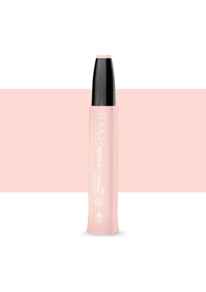 Touch Twin Marker Refill Ink: Dolum Mürekkebi : 20ML : R135 Pale Cherry Pink