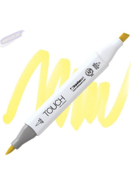 Touch Twın Brush Pen : Çift Taraflı Marker : Y45 Canaria Yellow