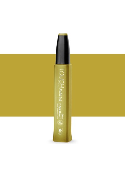 Touch Twin Marker Refill Ink: Dolum Mürekkebi : 20ML : Y41 Olive Green
