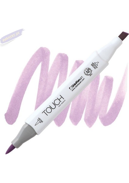 Touch Twın Brush Pen : Çift Taraflı Marker : MS146 Mauve Shadow