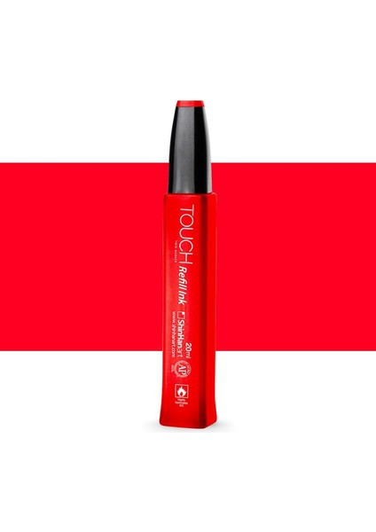 Touch Twin Marker Refill Ink: Dolum Mürekkebi : 20ML : R11 Carmine