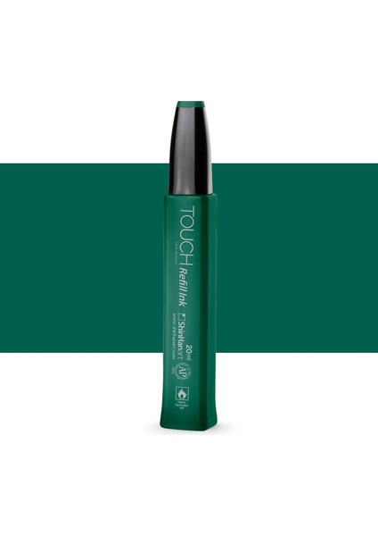 Touch Twin Marker Refill Ink: Dolum Mürekkebi : 20ML : BG51 Dark Green