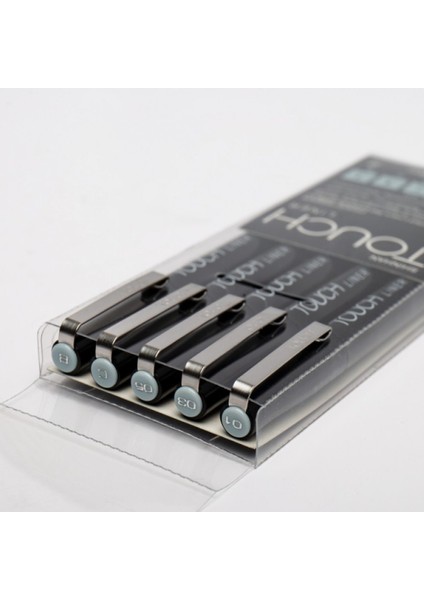 Touch Lıner Teknik Çizim Kalemi Set 5'li Gri fiyatları