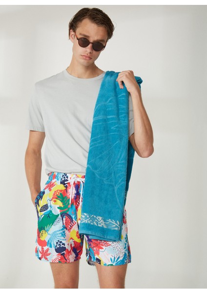 Çok Renkli Erkek Şort Mayo 10424 fiyatları