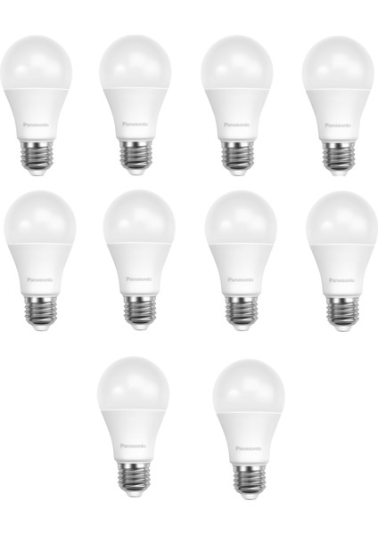 10 Adet 8.5W Sarı Işık LED Ampul E27 Duy LDACH09LG1R7