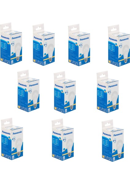 10 Adet 8.5W Sarı Işık LED Ampul E27 Duy LDACH09LG1R7