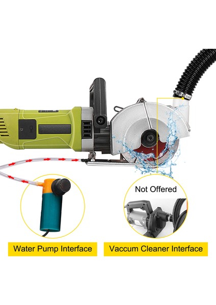 Titanyum-X Seri Duvar Oluk Açma Makinesi Kanal Açma Kesme Makinesi 5 Bıçaklı 40 MM 3500 Watt 4.5kg fiyatları