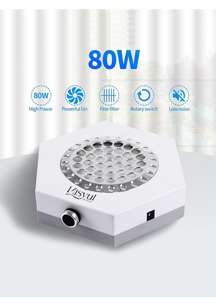 Tırnak Toz Toplama Cihazı, Protez Tırnak & Manikür Tırnak Toz Toplayıcı 80W