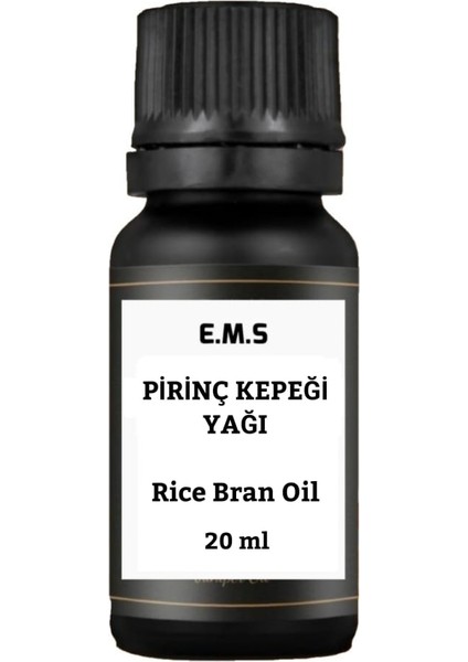 Pirinç Kepeği Yağı 20 ml (Rice Bran Oil)