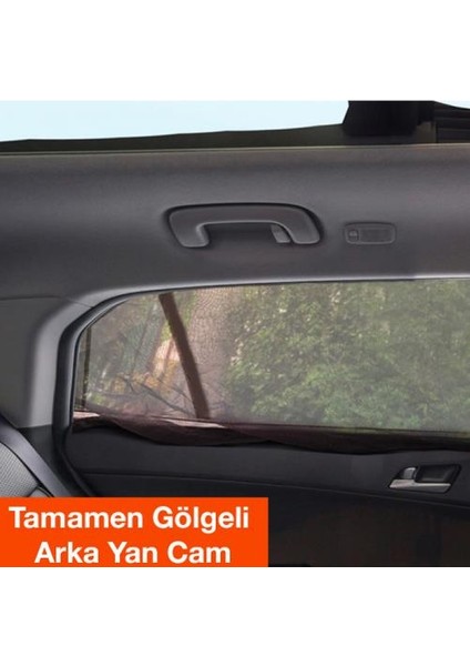 100*50CM Araç Yan Cam Perdesi Araç Güneşlik Sineklik Araç Perdesi Araç Güneşlik Araç Yan Perde