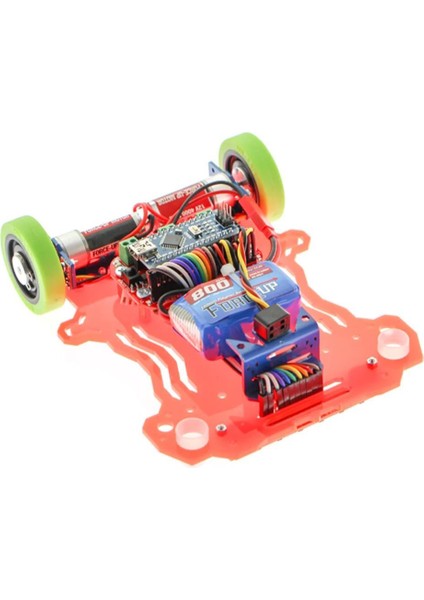 Sanec Panter Hızlı Çizgi Izleyen Robot Kiti Enkoderli Montajı Yapılmış fiyatları