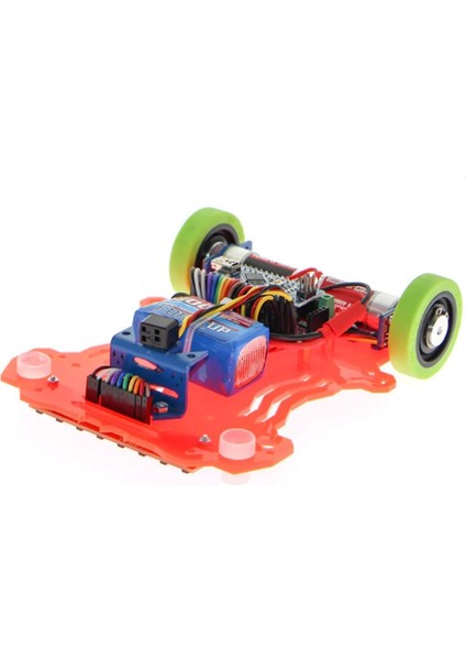 Sanec Panter Hızlı Çizgi Izleyen Robot Kiti Enkoderli Montajı Yapılmış modelleri