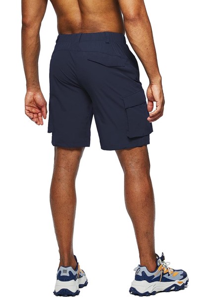 Erkek Kamp Yürüyüş Seyahat Hızlı Kuruma Çok Cepli Outdoor Şort modelleri