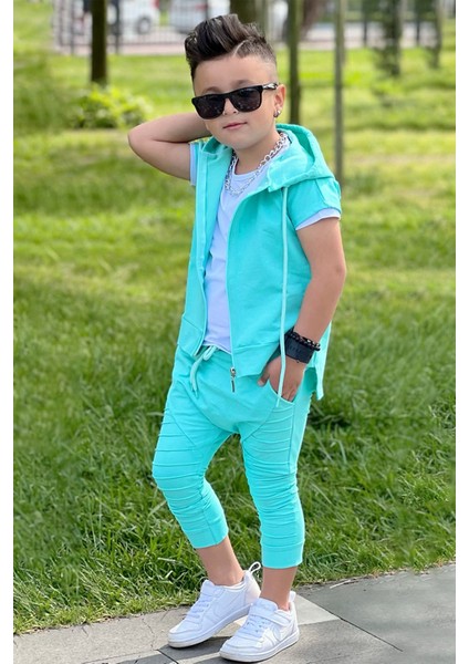 Colorfull Boys Erkek Çocuk Turkuaz 3'lü Set fiyatları