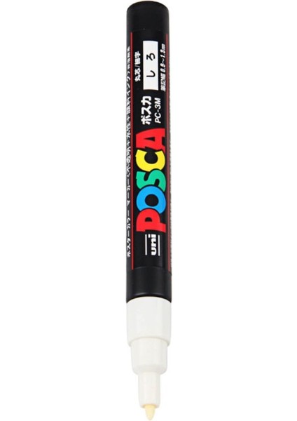 Mitsubishi Posca Pc-3m Boya Işaretleyici Yazma Kalem Güzel Ipucu 0.9-1.3mm 8 Renkler/set