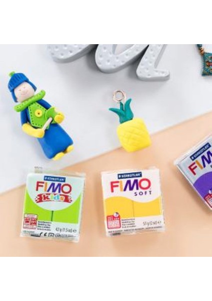 Fimo Soft Polimer Kil 6'lı Profesyonel Set modelleri