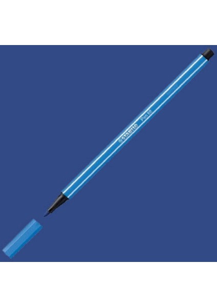 Pen 68 Keçe Uçlu Boya Kalemi Mavi