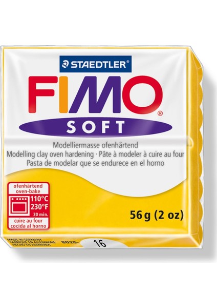 Fimo Soft Polimer Kil 57GR 16 Sun Flower