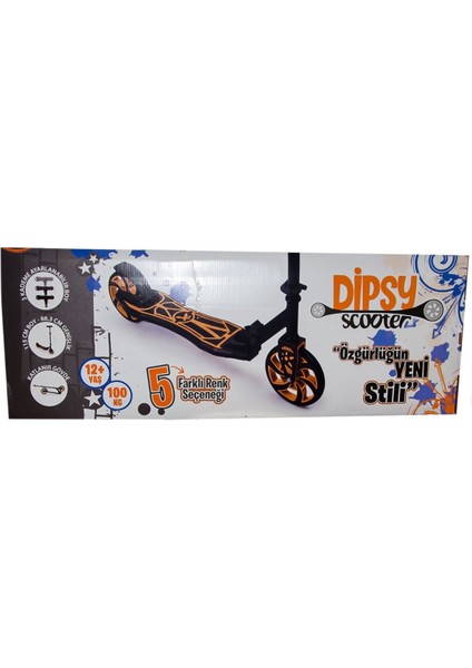 Apak Shop Dipsy Scooter Kutulu Kırmızı