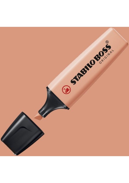 Boss Original Fosforlu Kalem Pastel Turuncu