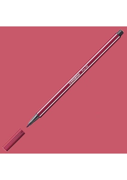 Pen 68 Keçe Uçlu Boya Kalemi Vişne Çürüğü
