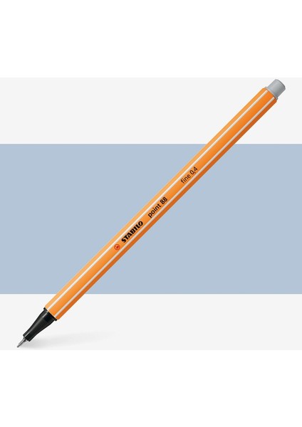 Point 88 Fineliner Pen 0.4mm Ince Keçe Uçlu Kalem Açık Gri