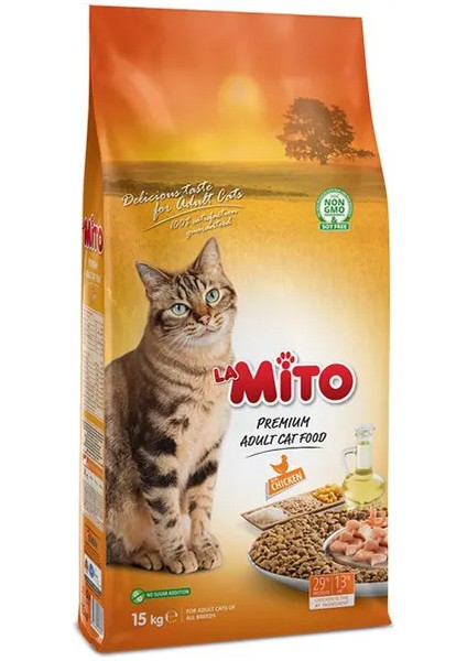 Tavuklu Yetişkin Kedi Maması 15 kg