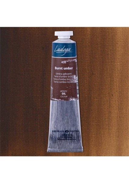Ladoga Yağlı Boya 46ML Burnt Umber 408
