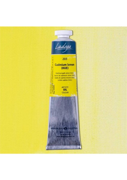 Ladoga Yağlı Boya 46ML Cadmıum Lemon Hue 203