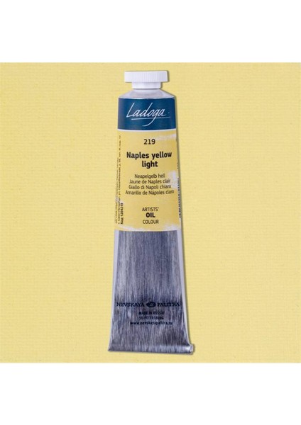 Ladoga Yağlı Boya 46ML Naples Lıght-Yellow 219