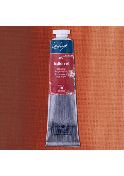 Ladoga Yağlı Boya 46ML Englısh Red 300