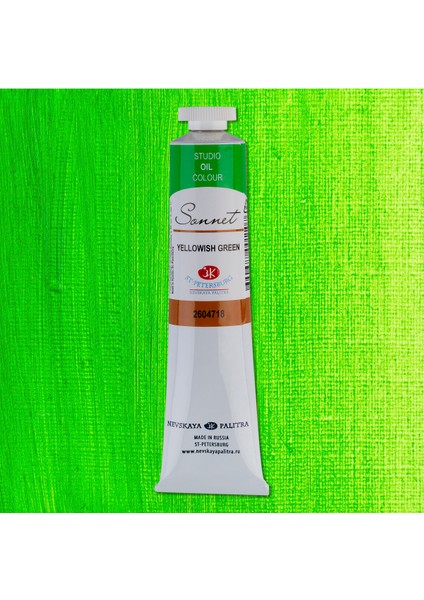 Sonnet Studio Yağlı Boya 46 ml S1 Yellowısh Green 718