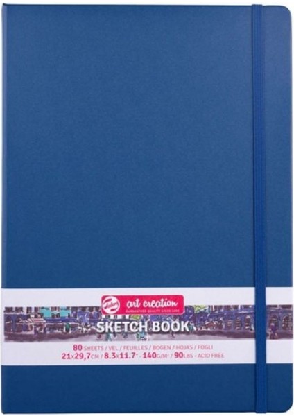 Art Creation Sketch Books Eskiz Defteri 140GR. 21 x 30 Lacivert