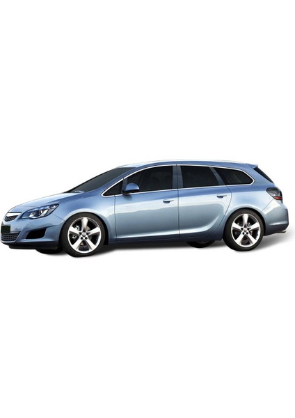 Opel Astra J Sw Krom Cam Çerçevesi 12 Parça 2010-2015 Arası modelleri