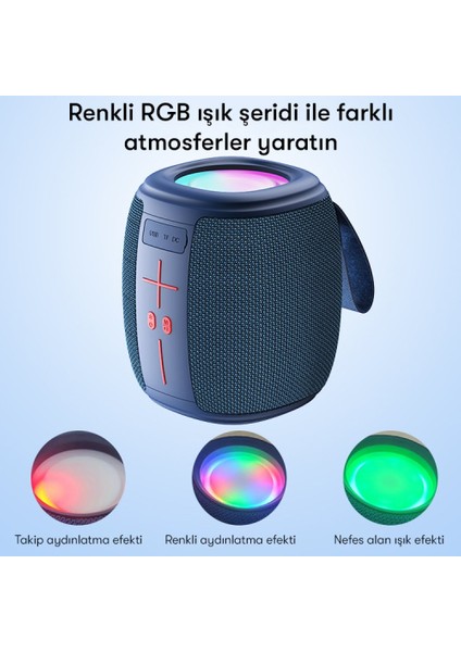 YSW14 Rgb Kablosuz Soundbar Multimedya Hoparlör Speaker Bluetooth Hoparlör