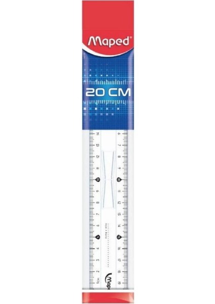 Desimetre 20CM Çift Taraflı Cetvel NO:146108
