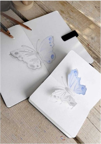 180 Art Book 96GR Çok Amaçlı Çizim Defteri 80 Sayfa A4 (21X29.7CM) (Sert Kapak)