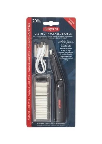 USB Şarjlı Elektrikli Silgi