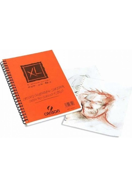 Xl Croquis Sketch Pad 90GR 50 Sayfa Spiralli Çizim Defteri A3 (29.7X21CM) (Üst)