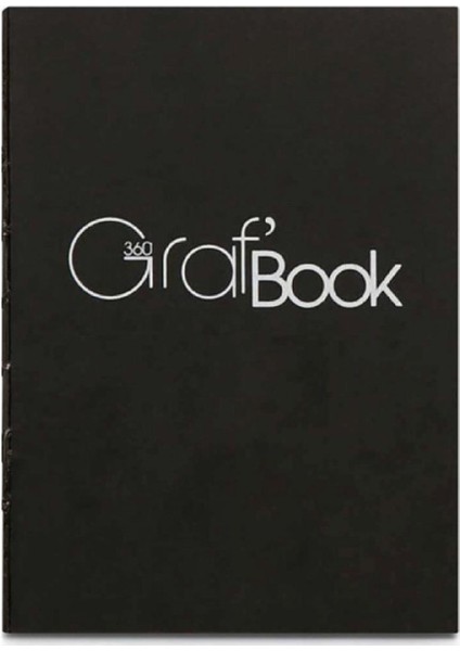 Graf Book 360 100GR Dikişli Çizim Defteri 100 Sayfa A5 (14,8X21CM)