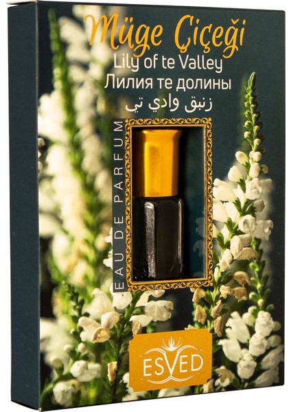 Müge Çiçeği Kokusu Parfüm Esansı Alkolsüz Esans 3ml.