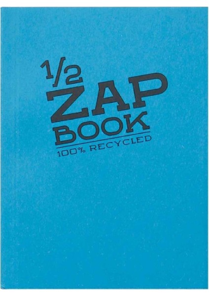1/2 Zap Book 80GR Recycled Çizim Defteri 80 Sayfa A6 (10.5X14.8CM)