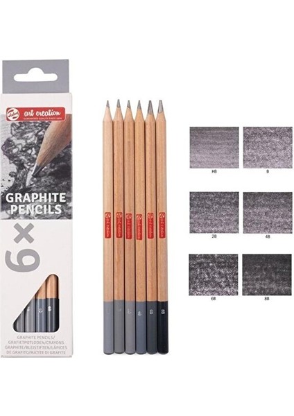 Art Creatıon Graphıte Dereceli Kalem Seti 6'lı - RT9028106 modelleri
