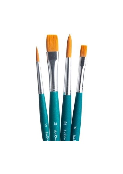 Karin Da Vinci Sanatsal Çok Amaçlı Fırça Seti Sentetik Uç Set 3