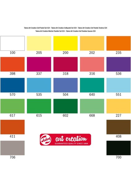 Art Creation Soft Pastel Boya Seti 24'lü indirimleri