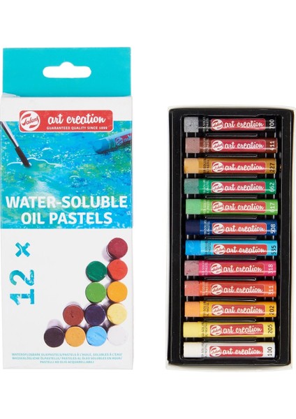 Art Creation Watersoluble Oil Pastel Boya Seti 12'li (Sulandırılabilir)