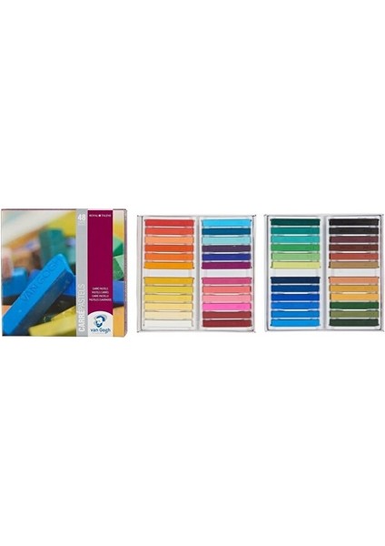 Van Gogh Carré Kare Pastel Profesyonel Set 48'li